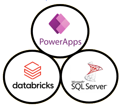 Tools Used: Azure Databricks, Microsoft Power Apps, Microsoft SQL Server